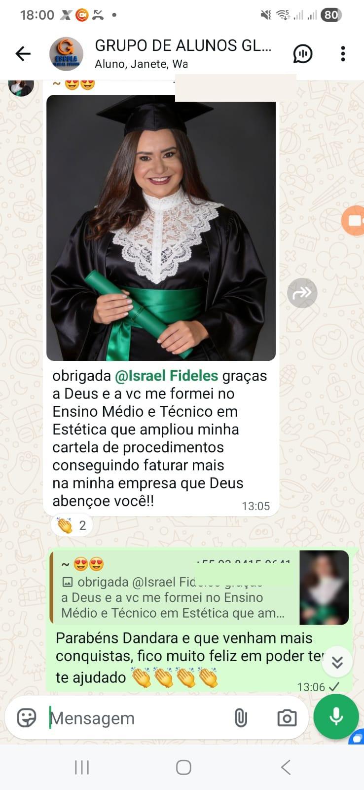 Print de depoimento 3